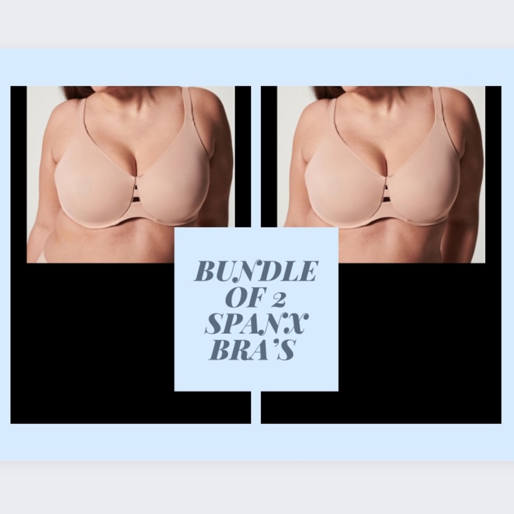 ❤️ SPANX 2 Pack Low profile Minimizer Bra - Champagne beige